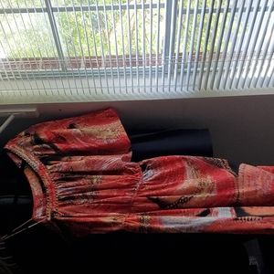 Angie one shoulder dress, size L